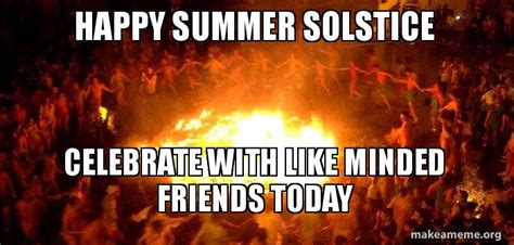 summer solstice meme